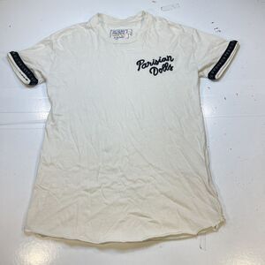 SANDRINE ROSE PARISIAN DOLLS Heavy Metal Studded Sleeves T SHIRT Uni Womens XS